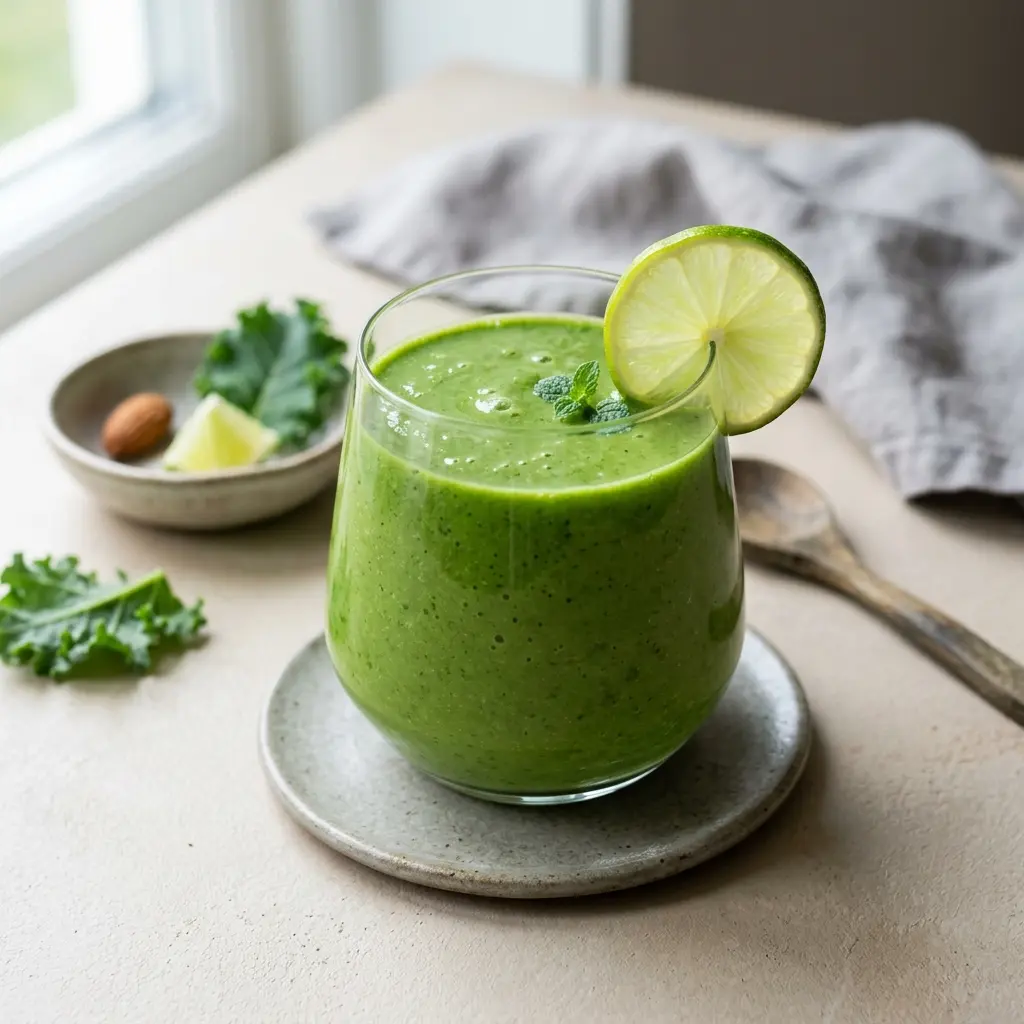 Nylagad greenie serverad på ett aptitligt och hemlagat sätt