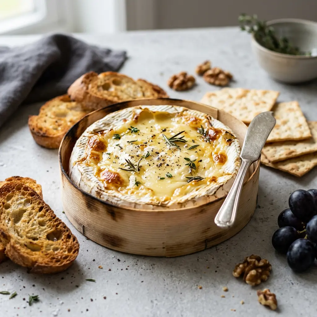 Foto av det färdiga receptet Camembert i airfryer