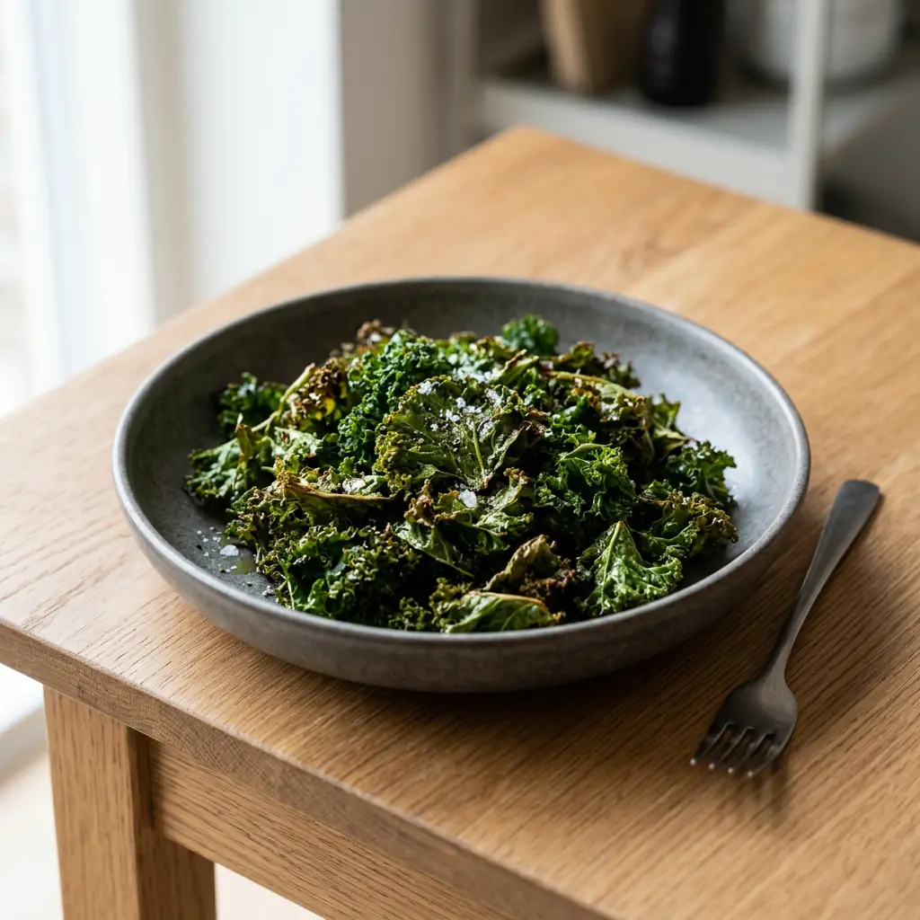 Foto av Dansk stuvad grönkål i airfryer med grönsaker tillagade i airfryer