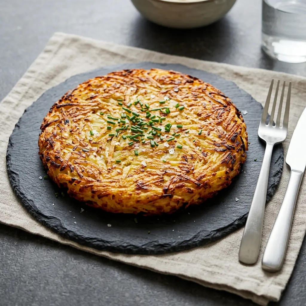 Foto av Rösti i airfryer med krispigt resultat från airfryer