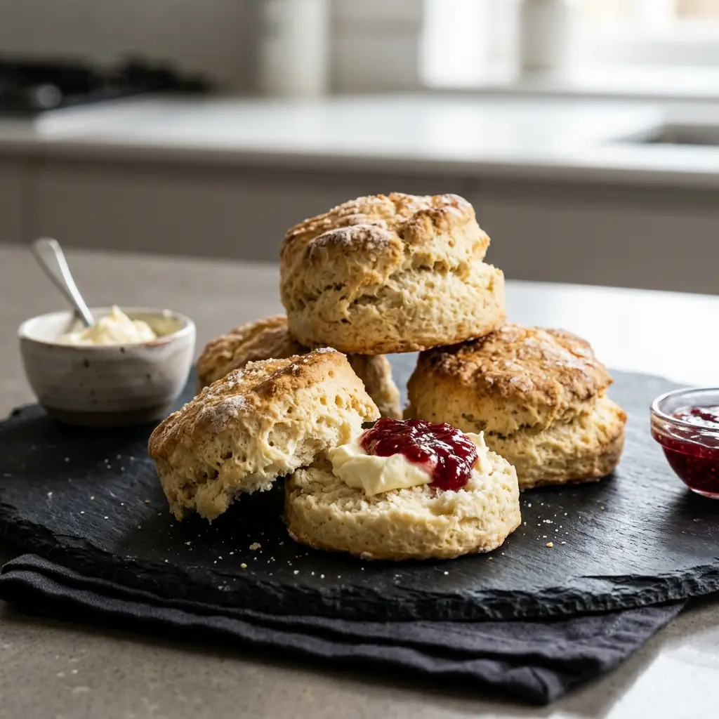 Foto av det färdiga receptet Scones i airfryer