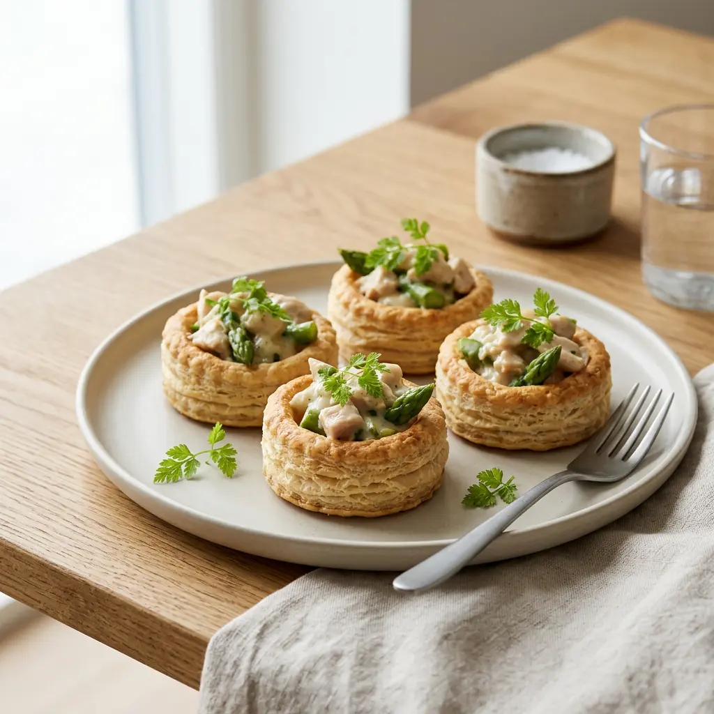 Foto av det färdiga receptet Tarteletter i airfryer